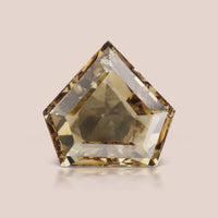 Natural Champagne Shield Diamond