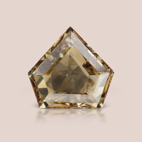 Natural Champagne Shield Diamond
